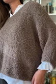 Lola Boucle Slouch Knit Earth